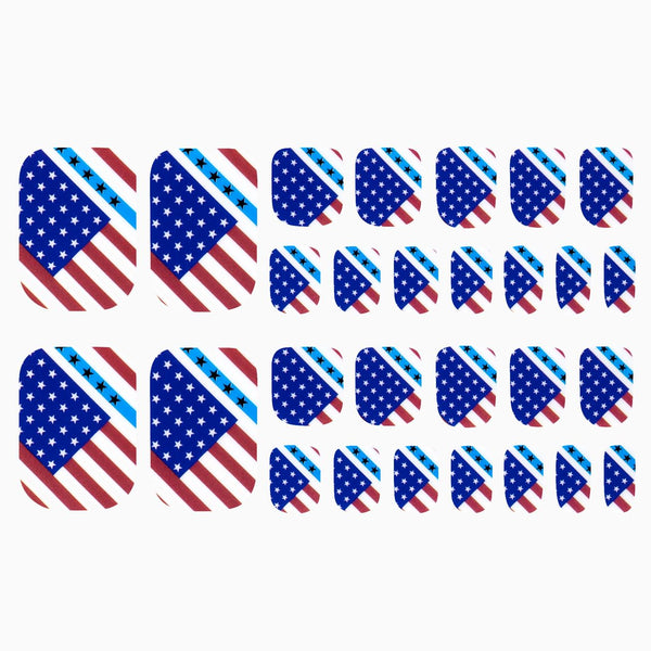 Stars And Stripes (Pedicure)