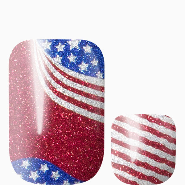 Oh My Stars & Stripes (Pedicure)
