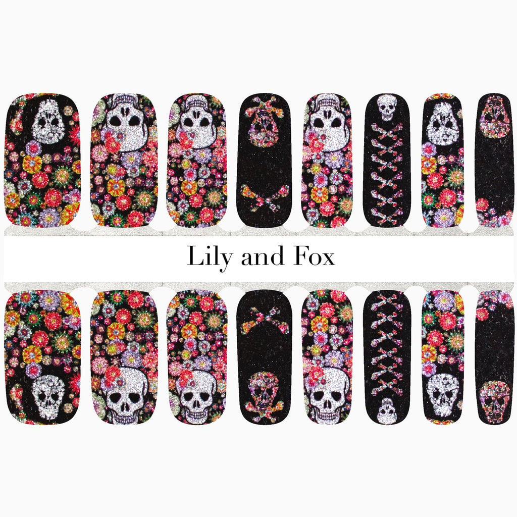 Dame Of Death Nail Wraps Online Shop - Lily and Fox - Lily & Fox