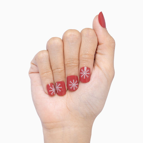 Peppermint Snowflakes