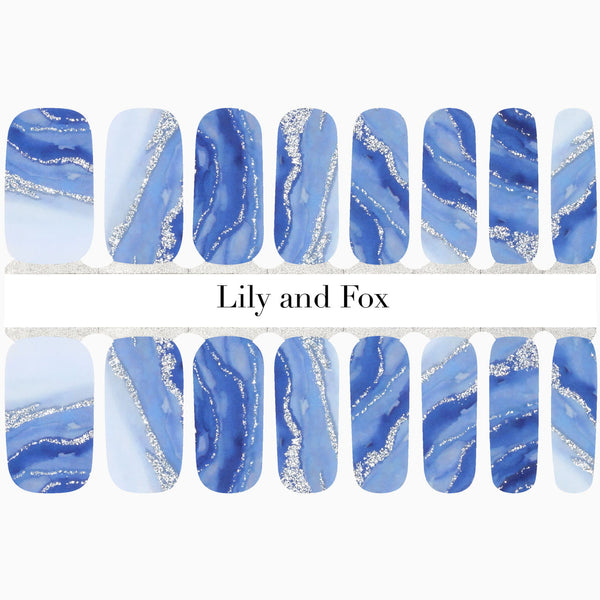 Marbled Elegance (Blue)