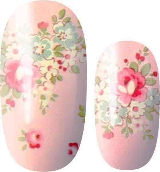 Cherry Blossom Girl Nail Wraps Online Shop - Lily and Fox - Lily